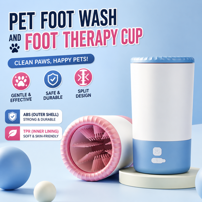 Automatic Quick Pet Paw Cleaner